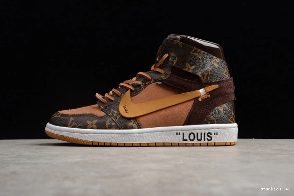 1 O-W AQ0818-158 CASE) AQ0818-158 -LouiV AIR (WITH JORDAN 0228